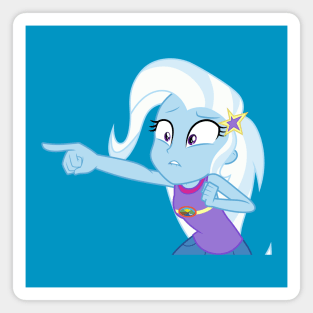 Camper Trixie pointing Magnet